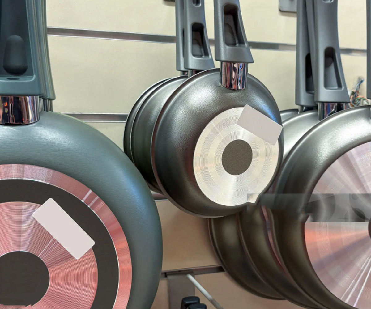 A coordinated Hongchuan cookware range with matching handles, lids, finishes and complementary sizes
